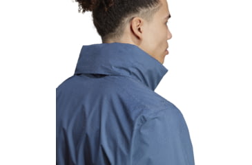 Image of Adidas Terrex Multi Rain Rdy Two-Layer Rain Jacket - Mens, Wonder Steel, Small, IA1823-S