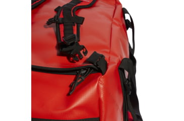 Image of Adidas Terrex Rain Rdy Expedition Duffel Bag, Semi Impact Orange/Black, Large, IC5651-NS