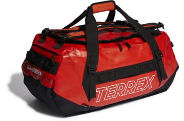 Image of Adidas Terrex Rain Rdy Expedition Duffel Bag, Semi Impact Orange, Medium, IC5648-NS