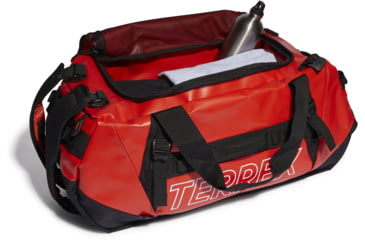 Image of Adidas Terrex Rain Rdy Expedition Duffel Bag, Semi Impact Orange, Medium, IC5648-NS