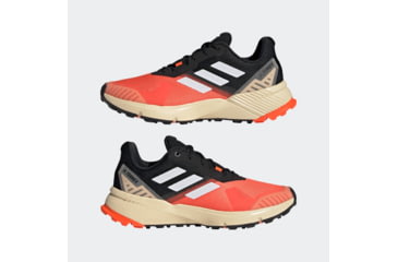Image of Adidas Terrex Soulstride Trail Running Shoes - Mens, Impact Orange/ White/ Black, 9,5US, HR1179-9-5