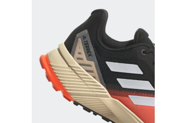 Image of Adidas Terrex Soulstride Trail Running Shoes - Mens, Impact Orange/ White/ Black, 9,5US, HR1179-9-5
