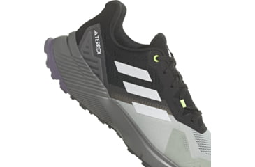 Image of Adidas Terrex Soulstride Trail Running Shoes - Mens, Wonder Silver/Crystal White/Lucid Lemon, 11.5 US, IF5013-11.5