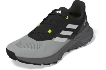 Image of Adidas Terrex Soulstride Trail Running Shoes - Mens, Wonder Silver/Crystal White/Lucid Lemon, 11.5 US, IF5013-11.5