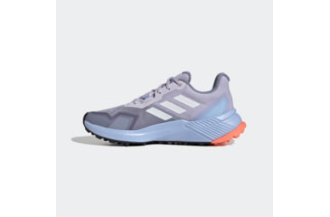 Image of Adidas Terrex Soulstride Trail Running Shoes - Womens, Silver Violet/Crystal White/Coral Fusion, 7US, HR1190-7