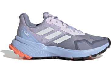 Image of Adidas Terrex Soulstride Trail Running Shoes - Women's, Silver Violet/Crystal White/Coral Fusion, 7US, HR1190-7
