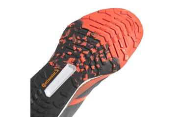 Image of Adidas Terrex Speed Ultra Trail Running Shoes - Mens, Black/Matte Silver/Solar Red, 13US, HR1119-13