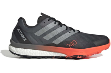 Image of Adidas Terrex Speed Ultra Trail Running Shoes - Men's, Black/Matte Silver/Solar Red, 13US, HR1119-13