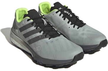 Image of Adidas Terrex Speed Ultra Trail Running Shoes - Mens, Wonder Silver/Grey Four/Lucid Lemon, 9 US, IG9943-9