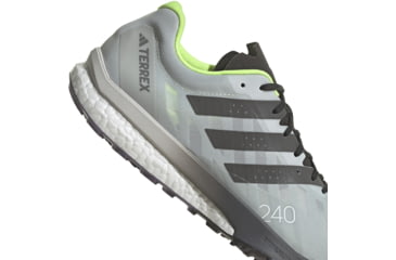 Image of Adidas Terrex Speed Ultra Trail Running Shoes - Mens, Wonder Silver/Grey Four/Lucid Lemon, 9 US, IG9943-9