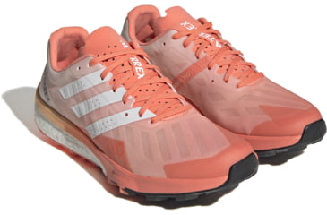 Image of Adidas Terrex Speed Ultra Trail Running Shoes - Womens, Coral Fusion/Crystal White/Core Black, 8.5 US, HR1151-8.5