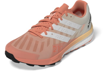 Image of Adidas Terrex Speed Ultra Trail Running Shoes - Womens, Coral Fusion/Crystal White/Core Black, 8.5 US, HR1151-8.5