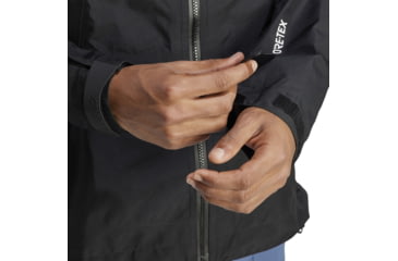 Image of Adidas Terrex Xperior Gore Tex Paclite Rain Jacket - Mens, Black, Small, HN2906-S