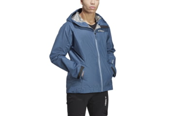 Image of Adidas Terrex Xperior Gore Tex Paclite Rain Jacket - Mens, Wonder Steel, Large, HN2908-L