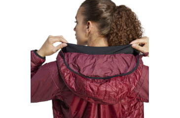 Image of Adidas Terrex Xperior Varilite PrimaLoft Hooded Jacket - Womens, Shadow Red, Large, IB4182-L