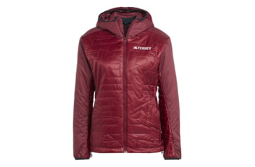Image of Adidas Terrex Xperior Varilite PrimaLoft Hooded Jacket - Womens, Shadow Red, Large, IB4182-L