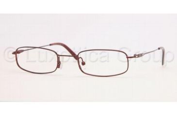 Image of Adrienne Vittadini AV6056B Eyeglass Frames, Adrianne Vittadini AV6056B Eyeglasses Styles 49 mm Lense Diameter / Brick Frame w/Non-Rx Lenses