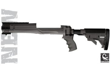 Image of ATI Outdoors Ruger Mini-14/Mini-30 Strikeforce Non-Adjustable Non-Side Folding Stock Destroyer Gray w/ Scorpion Recoil System A2401006