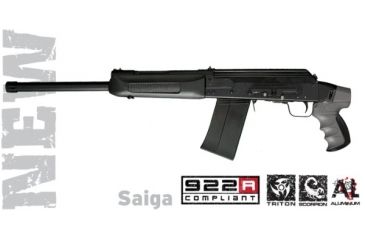 Image of ATI Outdoors Saiga Talon Tactical Shotgun Rear Pistol Grip Destroyer Gray w/ Scorpion Recoil Pistol Grip A5402354