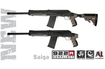 Image of ATI Outdoors Saiga Talon Tactical Stock System Desert Tan w/ Scorpion Recoil System A1201198