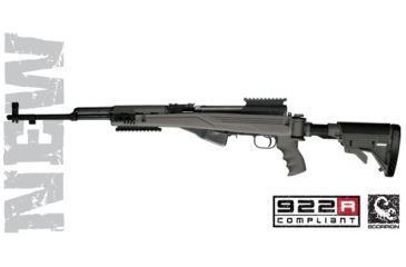Image of ATI Outdoors SKS Strikeforce Non-Adjustable Non-Side Folding Stock Destroyer Gray w/ Scorpion Recoil System A2401018