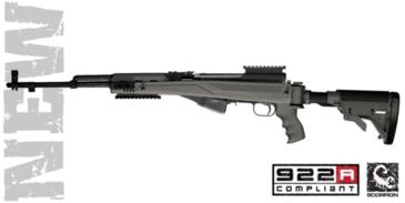 Image of ATI Outdoors SKS Strikeforce Non-Adjustable Side Folding Stock Destroyer Gray w/ Scorpion Recoil System A2401019