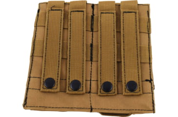 Image of Advance Warrior Solutions Double Mag Pouch for AR15, AR10, AK47, Tan, ARDMP-TN