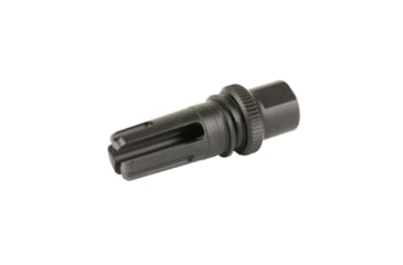 Image of Advanced Armament Corp Blackout, Flash Hider, 556NATO, 1/2X28 Thread Pitch, Fits 51T Mount For 13.7&quot;/13.9&quot; Barrels, SCARmor Finish, Black, Polymer Witness Block, 65035