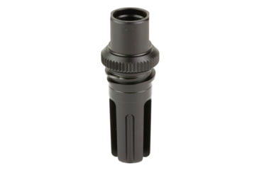 Image of Advanced Armament Corp Blackout, Flash Hider, 762NATO, 5/8X24 Thread Pitch, Fits 51T Mount For 13.7&quot;/13.9&quot; Barrels, SCARmor Finish, Black, Polymer Witness Block, 65034