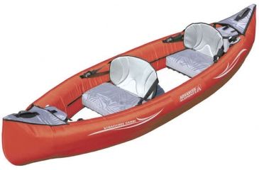 Image of Advanced Elements Canoe, Strait Edge, Red,Gray AE1008R