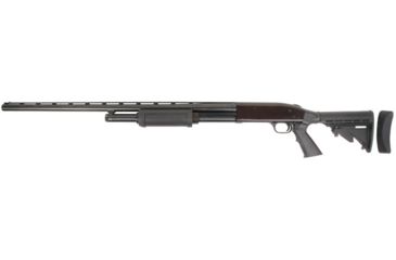 Image of ATI Outdoors MRF6200 6Pos Adj Shotgun Stk W/Pstl Grip Std Forend Poly Blk