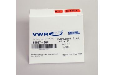 Image of VWR Vwr Label Stat 1/2x1 Rl1000 VWR-L25-C, Unit CS
