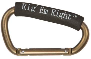 Image of AdvenTec LLC dba Rig Em Right Outdoors Rig Em Right Jumbo Carabiner, CRB-P-Large