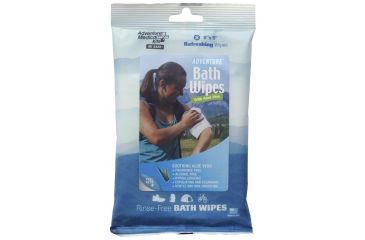 Image of Adventure Medical Adventure Bath Wipes - Travel Size - 8 Pack