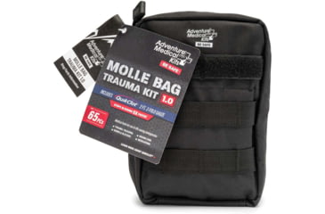 Image of Adventure Medical Kits 1.0 Molle Bag Trauma Kit, Black, 2064-0299