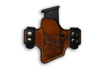Image of We the People Holsters Single Stack Compact/Full 9Mm/.40/380/45 Independence Leather Owb Magazine Carrier / Holster A9417292, 6898824773730