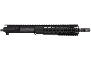 Image of Aero Precision M4E1 Complete Upper Receiver, AR-15, 10.5 in Rifle Length Barrel, 9 in Quad Rail Handguard, No BCH/CH, Anodized, Black, APAR640221Q2