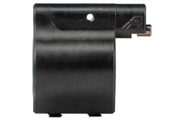 Image of Aero Precision Adjustable Low Profile Gas Block w/ Aero Logo, .750in Diameter, Multi-Platform, Nitride, Black, APRH101614C