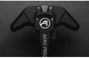 Image of Aero Precision Breach Ambidextrous Charging Handle, AR-15, 5.56x45mm NATO, Large Lever, Anodized Black/Black, APRA700101C