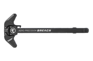 Image of Aero Precision Breach Ambidextrous Charging Handle, AR-15, 5.56x45mm NATO, Large Lever, Anodized Black/Black, APRA700101C
