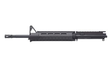 Image of Aero Precision AR-15 Complete Upper Receiver, 5.56, Mid-Length, 16 inch Barrel w/Pinned FSB, Magpul MOE SL Handguard, A2 Flash Hider, Anodized Black, APAR502505M65