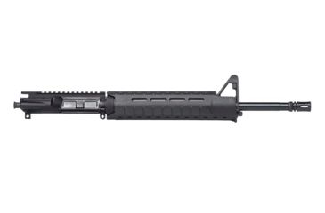 Image of Aero Precision AR-15 Complete Upper Receiver, 5.56, Mid-Length, 16 inch Barrel w/Pinned FSB, Magpul MOE SL Handguard, A2 Flash Hider, Anodized Black, APAR502505M65