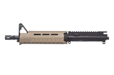 Image of Aero Precision AR-15 Complete Upper Receiver, 5.56, Carbine Length, 10.5 inch Barrel w/Pinned FSB, Magpul MOE SL Handguard, A2 Flash Hider, FDE Cerakote, APAR502506M3