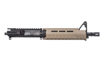 Image of Aero Precision AR-15 Complete Upper Receiver, 5.56, Carbine Length, 10.5 inch Barrel w/Pinned FSB, Magpul MOE SL Handguard, A2 Flash Hider, FDE Cerakote, APAR502506M3