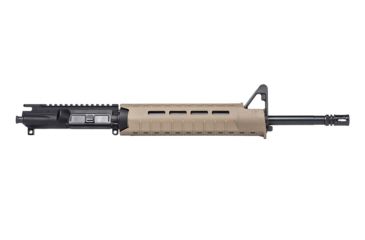 Image of Aero Precision AR-15 Complete Upper Receiver, 5.56, Mid-Length, 16 inch Barrel w/Pinned FSB, Magpul MOE SL Handguard, A2 Flash Hider, FDE Cerakote, APAR502506M65
