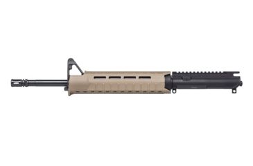 Image of Aero Precision AR-15 Complete Upper Receiver, 5.56, Mid-Length, 16 inch Barrel w/Pinned FSB, Magpul MOE SL Handguard, A2 Flash Hider, FDE Cerakote, APAR502506M65