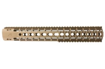 Image of Aero Precision AR15 15in Enhanced Quad Rail Handguard Gen 2, FDE Cerakote, APRA100224C