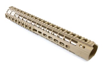 Image of Aero Precision AR15 15in Enhanced Quad Rail Handguard Gen 2, FDE Cerakote, APRA100224C