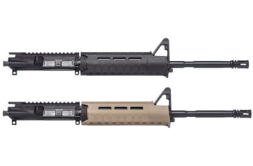 Image of Aero Precision AR15 5.56 w/Magpul MOE SL Handguard Complete Upper Receiver, Black, Flat Dark Earth, Flat Dark Earth/Black