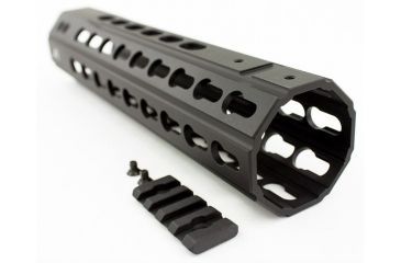 Image of Aero Precision AR15 9in Quantum KeyMod Handguard, Anodized Black, APRA400002C